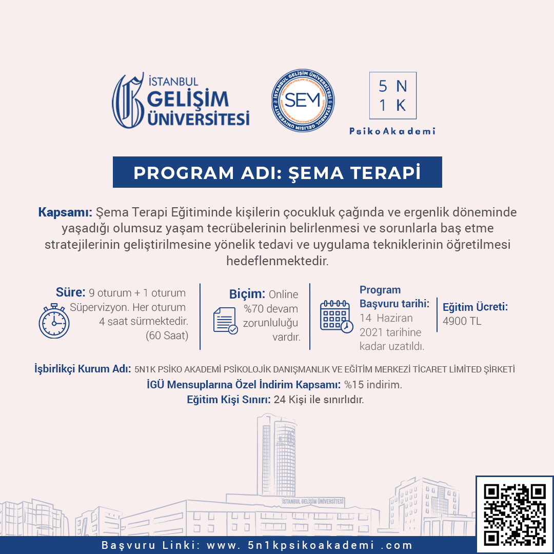 Şema Terapi Eğitim Programı